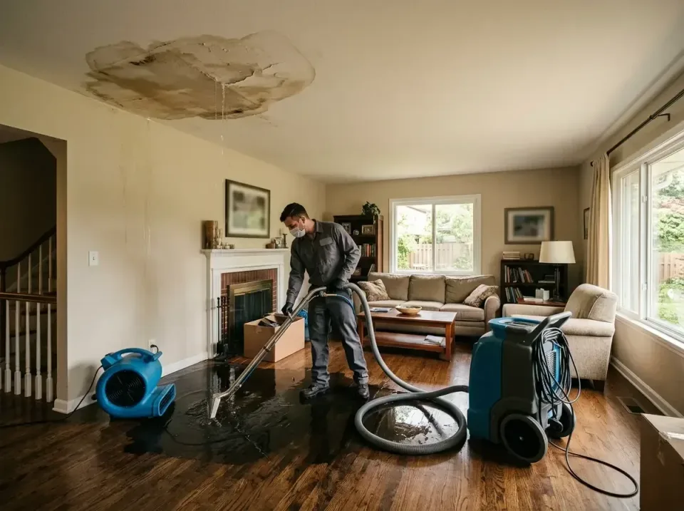 attic-pipe-burst-ceiling-drip-008 — frequently asked questions, Water Damage Restoration & Carpet Care in Spencer, IA